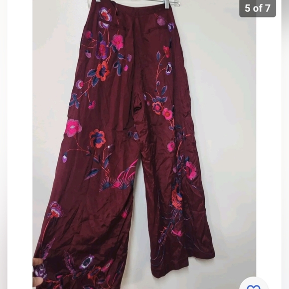 Free People Mimi Embroidered Set (Pants Only ) - Picture 5 of 8